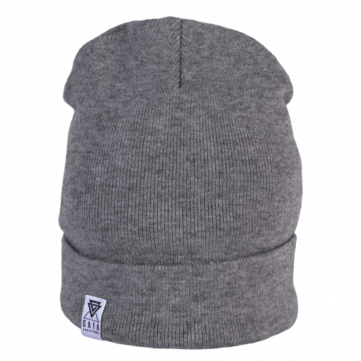 SkateBeanie Grey front